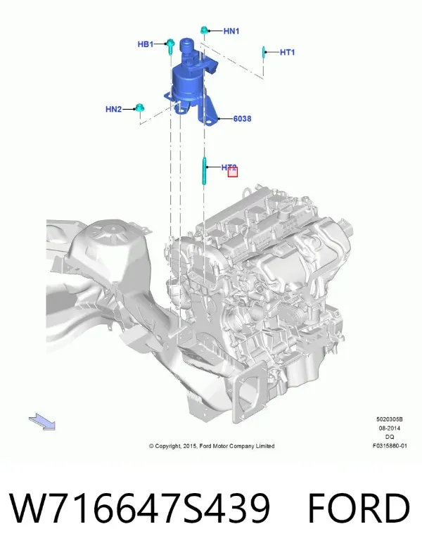  W716647S439 Ford