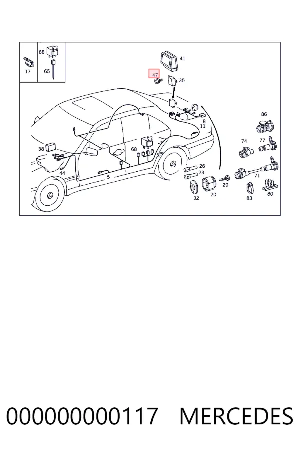 N000000000117 Mercedes 