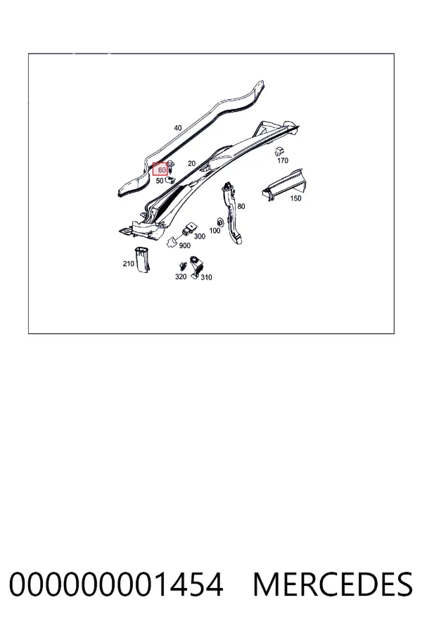 Болт Mercedes N000000001454 цена, от 2.17 USD