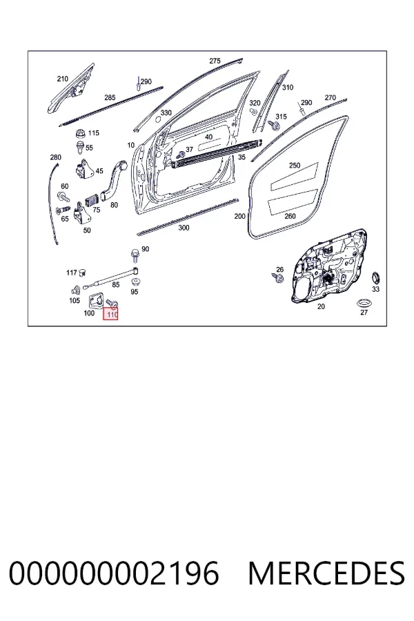  Mercedes N000000002196 цена, от 1.51 USD