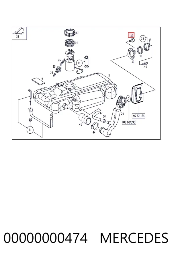 Mercedes N000000000474 цена, от 17.83 USD