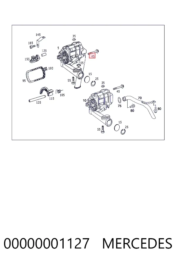  Mercedes N000000001127 цена, от 6.66 USD