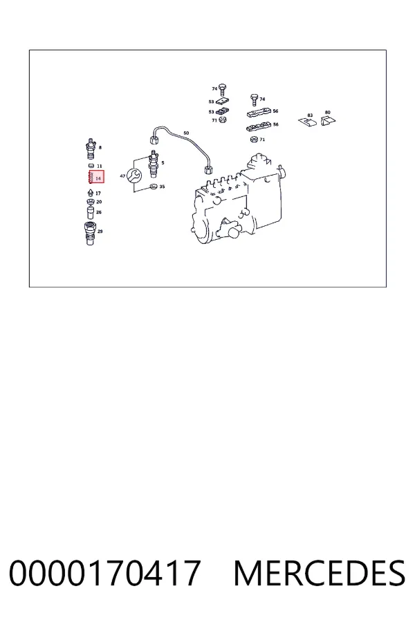 A0000170417 Mercedes 