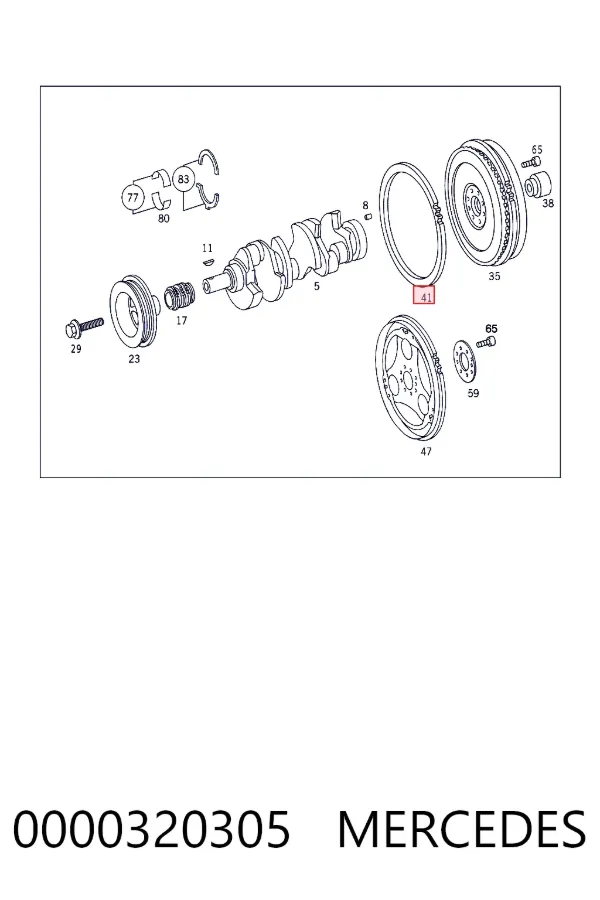 A0000320305 Mercedes 