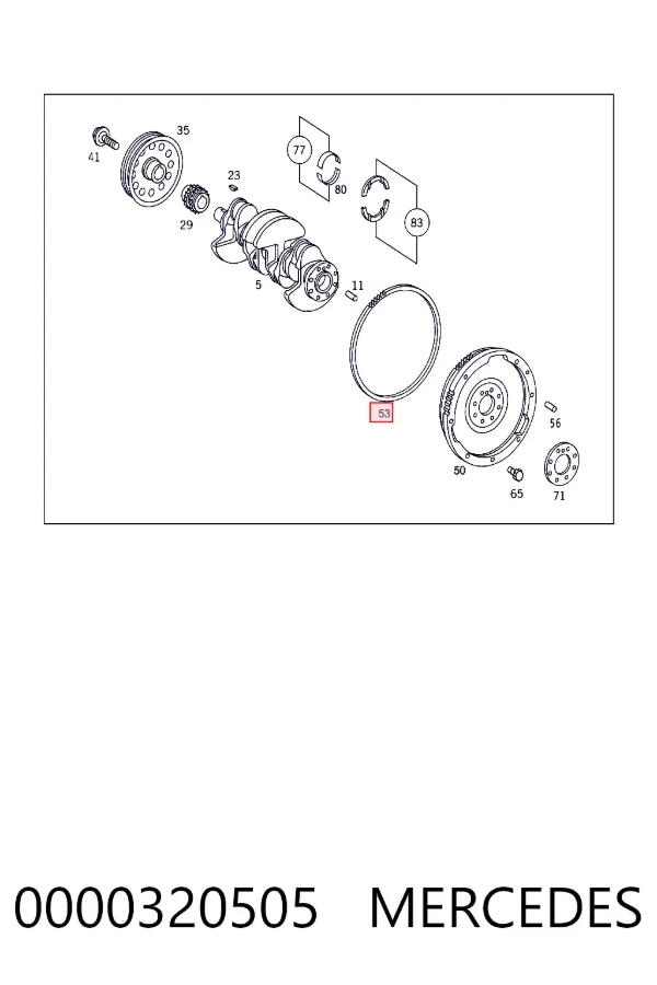 A0000320505 Mercedes 