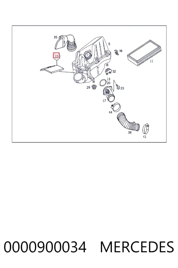  Mercedes A0000900034 цена, от 25.34 USD