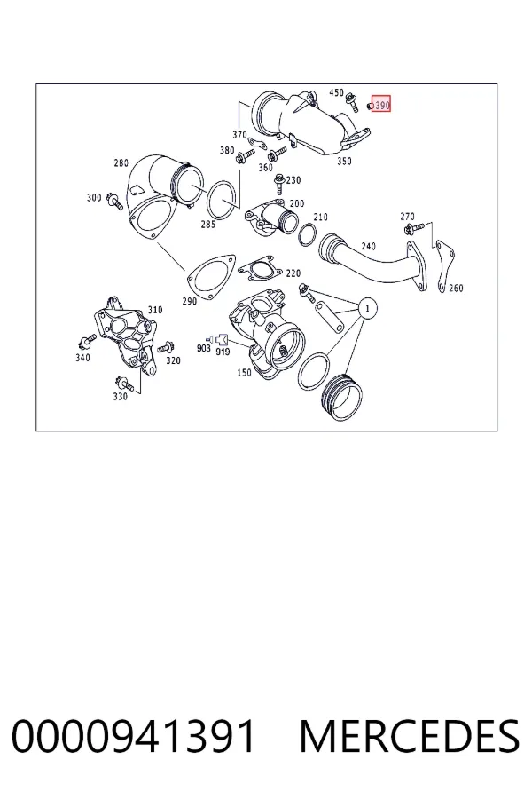 A0000941391 Mercedes 