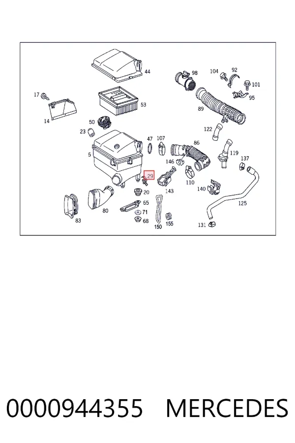 A0000944355 Mercedes 