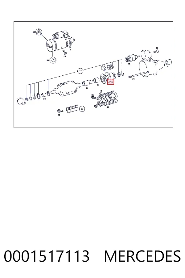  Бендикс Mercedes A0001517113 цена, от 10.01 USD
