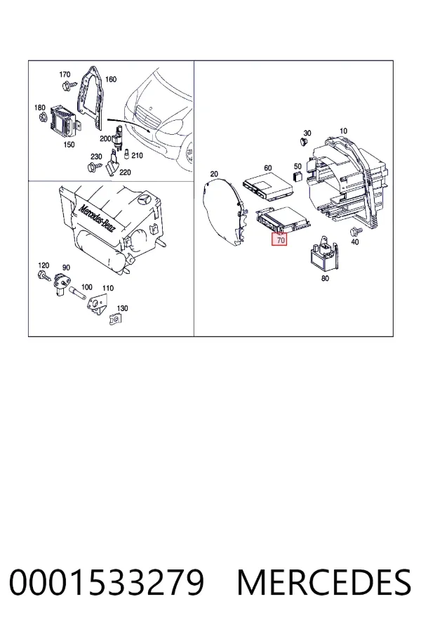 A0001533279 Mercedes 