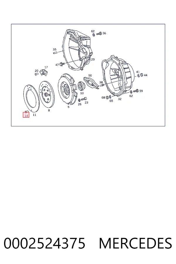 A0002524375 Mercedes 