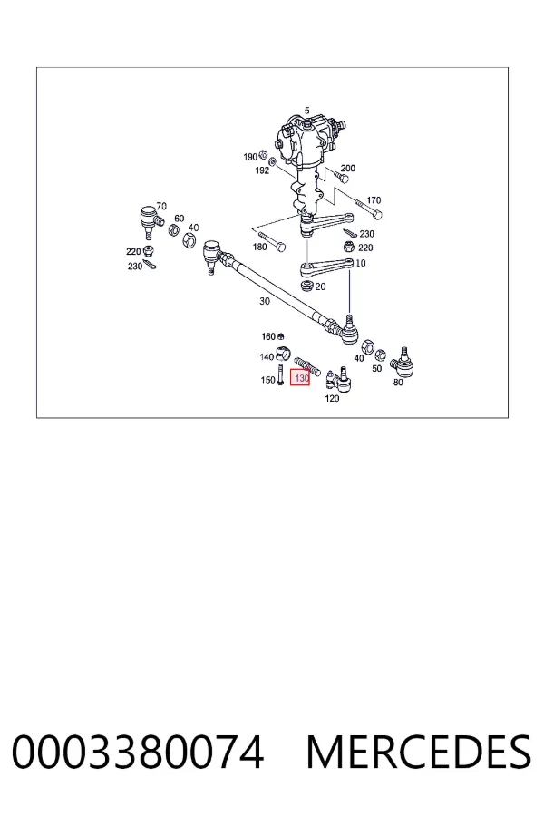 A0003380074 Mercedes 