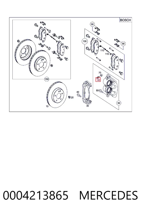 Mercedes A0004213865