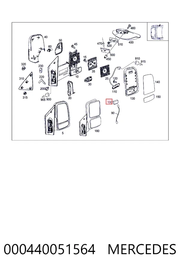  A0004400515 Mercedes