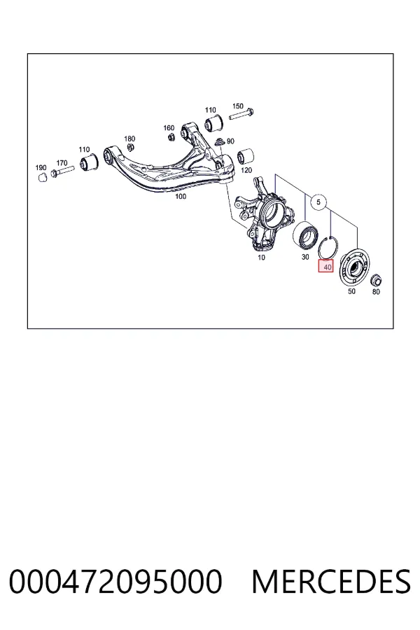 Купить A000472095000 Mercedes 