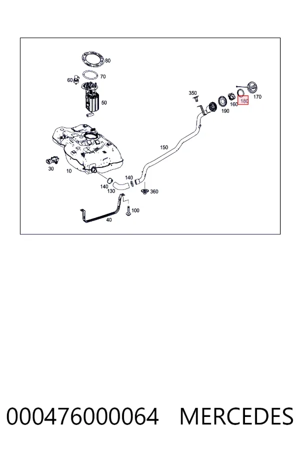 Mercedes A0004760000