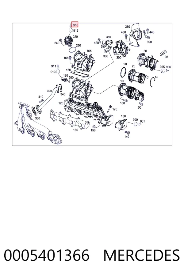 A0005401366 Mercedes 