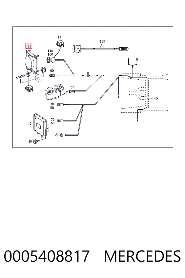  A0005408817 Mercedes