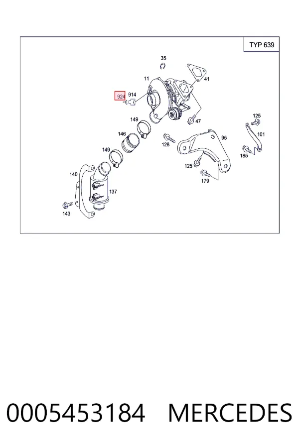  A0005453184 Mercedes