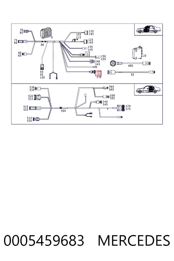 A0005459683 Mercedes 