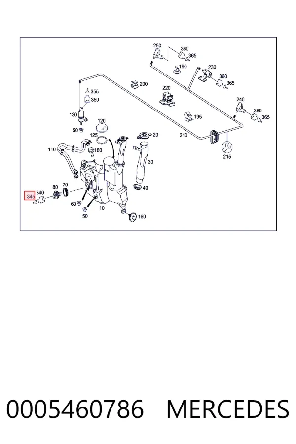 Купить A0005460786 Mercedes 