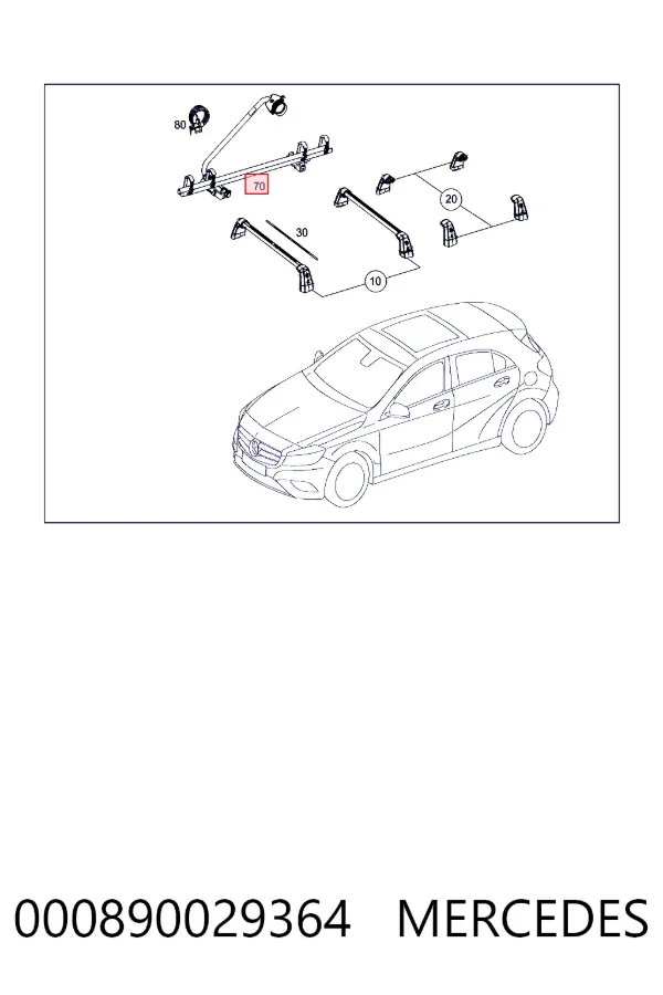  000890029364 Mercedes