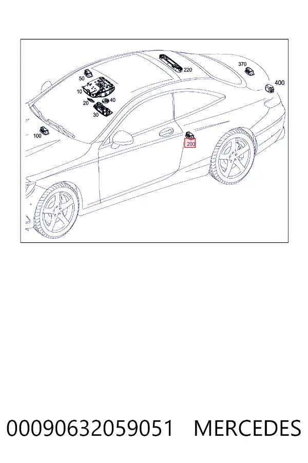  Mercedes A0009063205 цена, от 19.05 USD