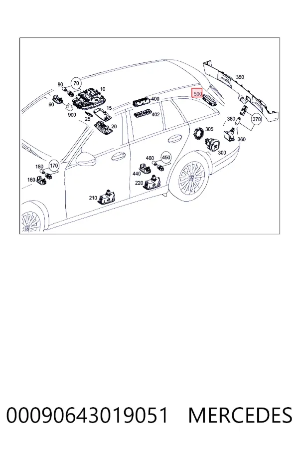  Mercedes A0009064301