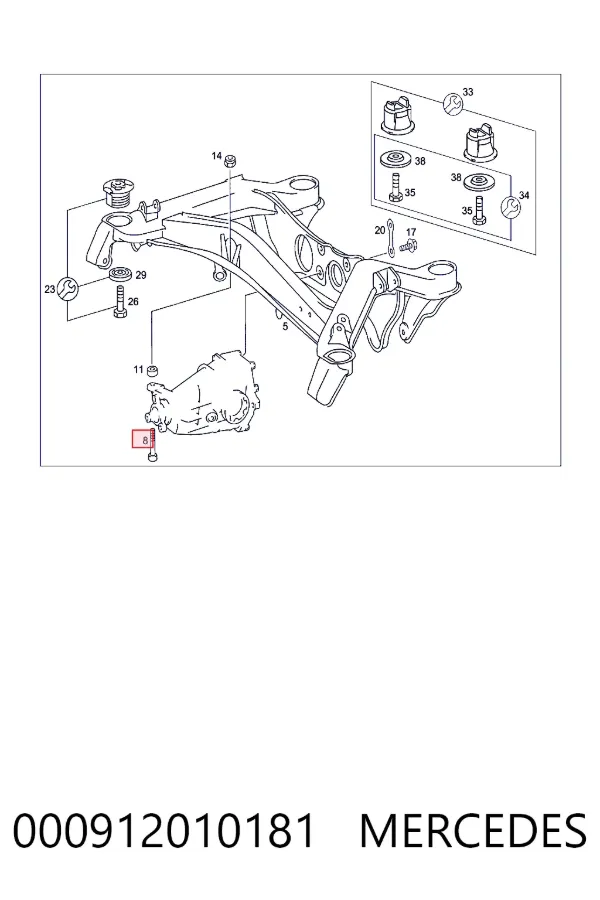  Mercedes N000912010181 цена, от 41.63 USD