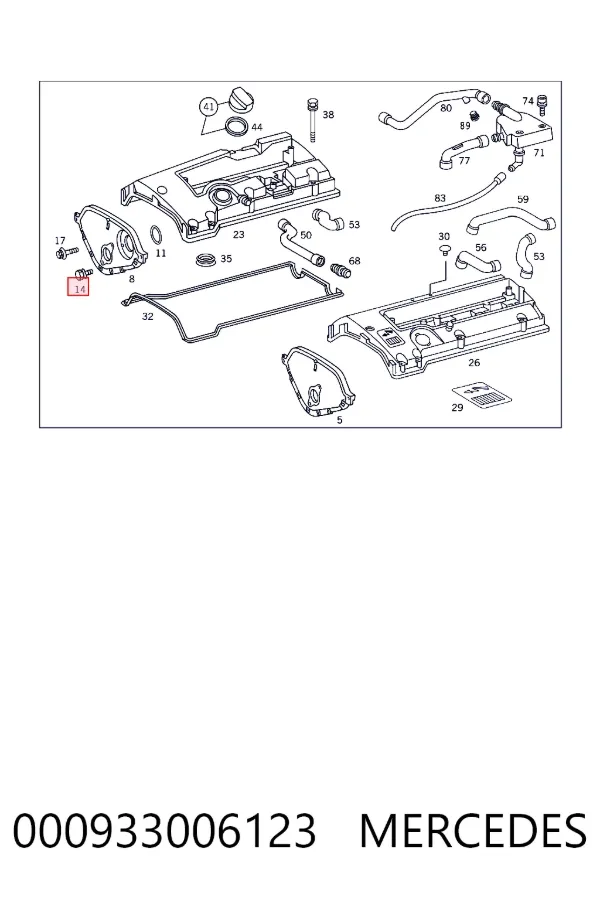 N000933006123 Mercedes 