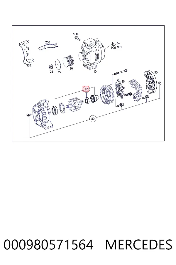  A0009805715 Mercedes