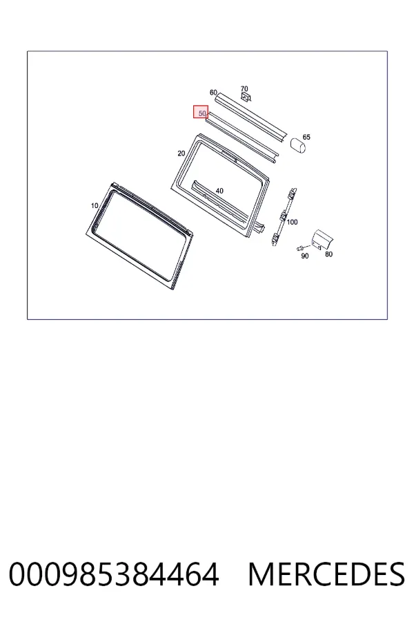 A0009853844 Mercedes 