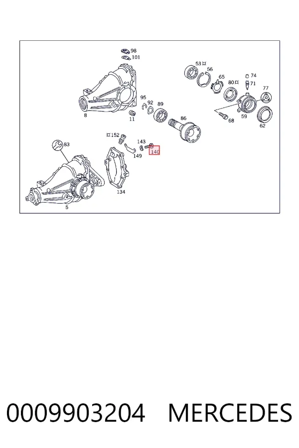  A910143010009 Mercedes