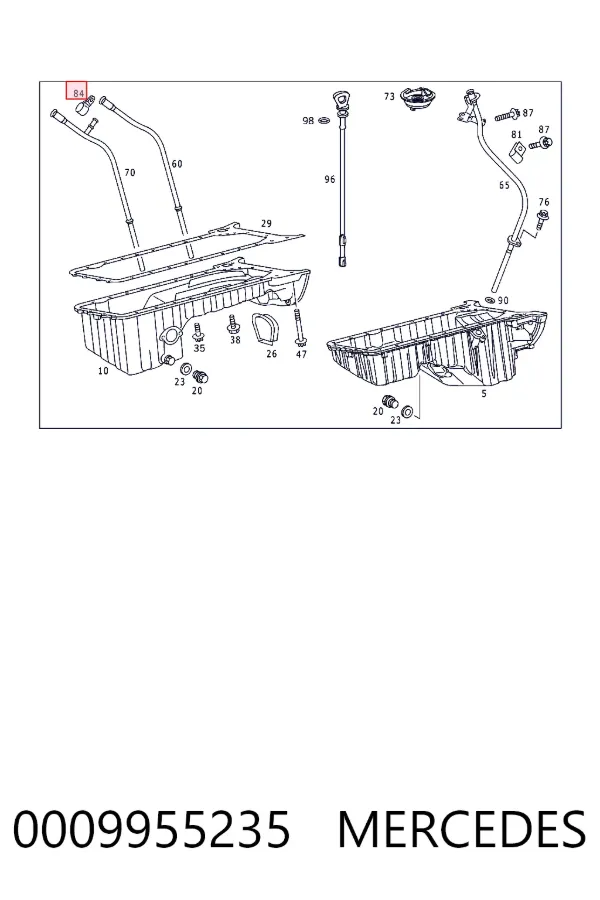 A0009955235 Mercedes 