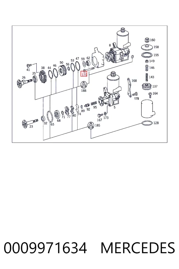 A0009971634 Mercedes 