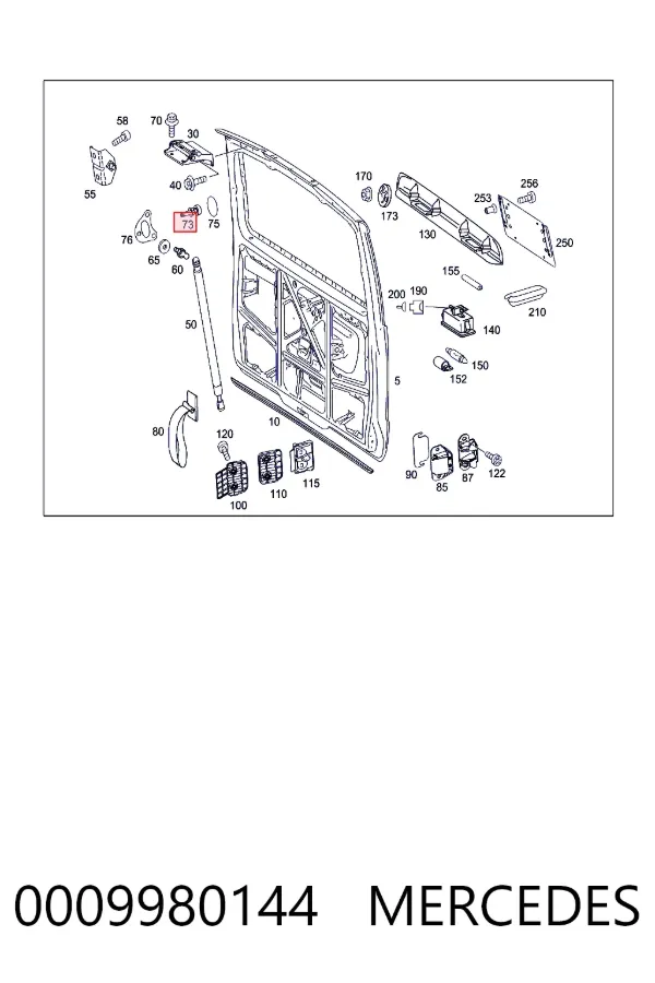 A0009980144 Mercedes 
