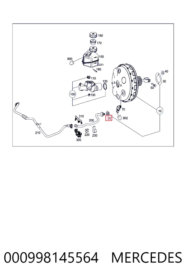  Mercedes A0009981455