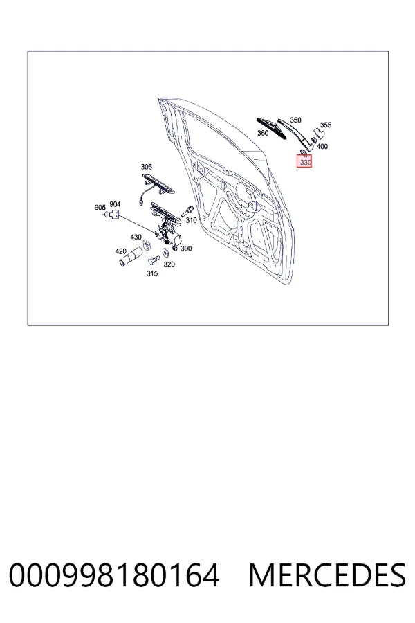  Mercedes A0009981801 цена, от 13.70 USD