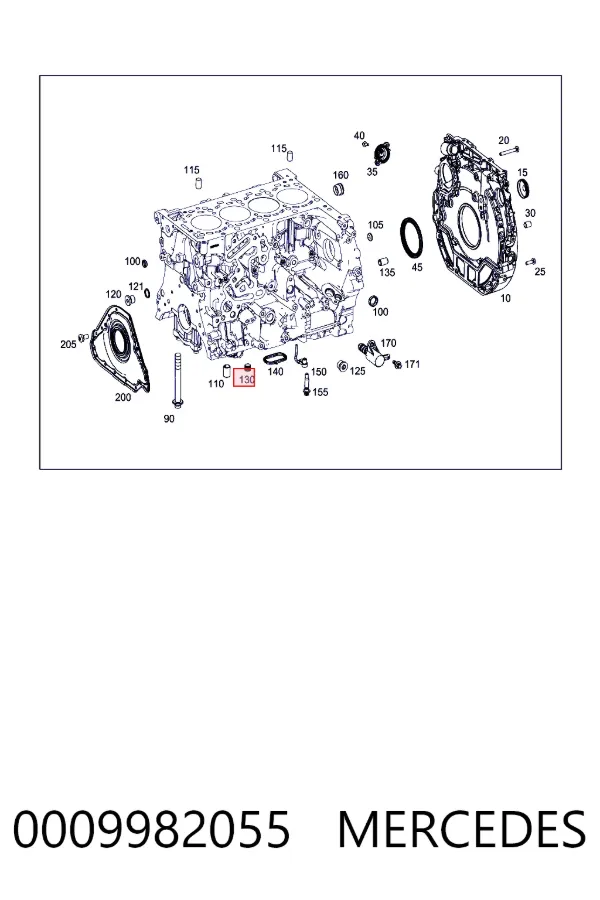A0009982055 Mercedes 