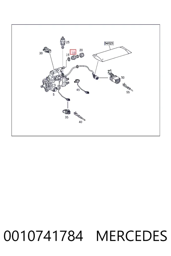  Mercedes A0010741784 цена, от 191.56 USD