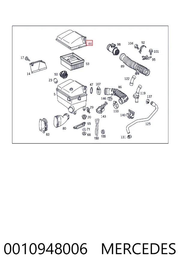 A0010948006 Mercedes 