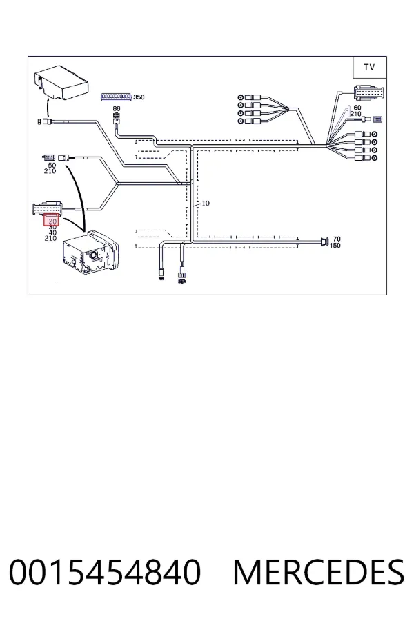  Mercedes A0015454840