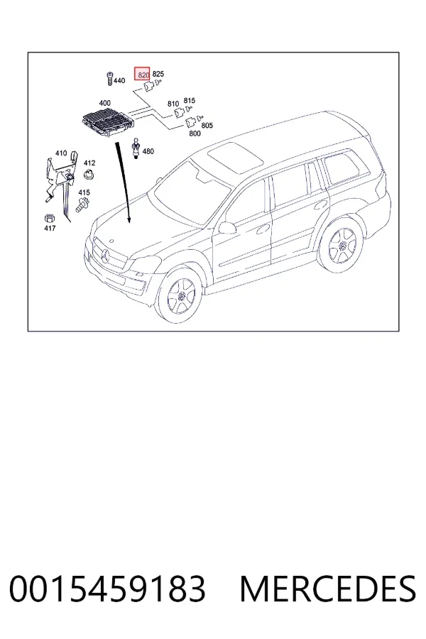  Mercedes A0015459183 цена, от 9.76 USD