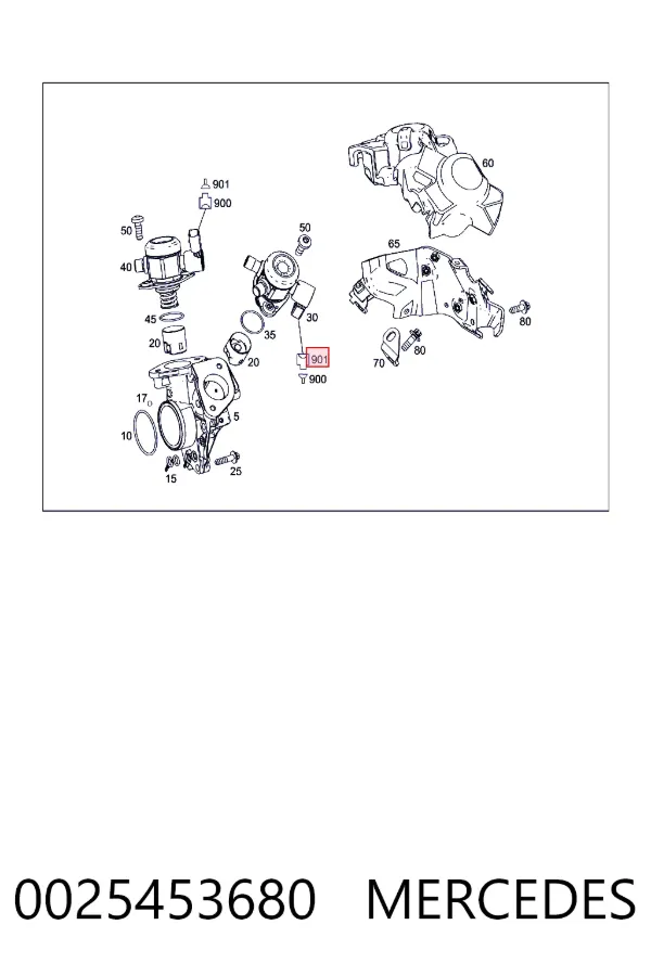 A0025453680 Mercedes 