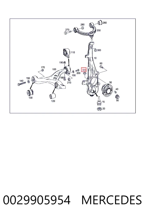  A0029905954 Mercedes