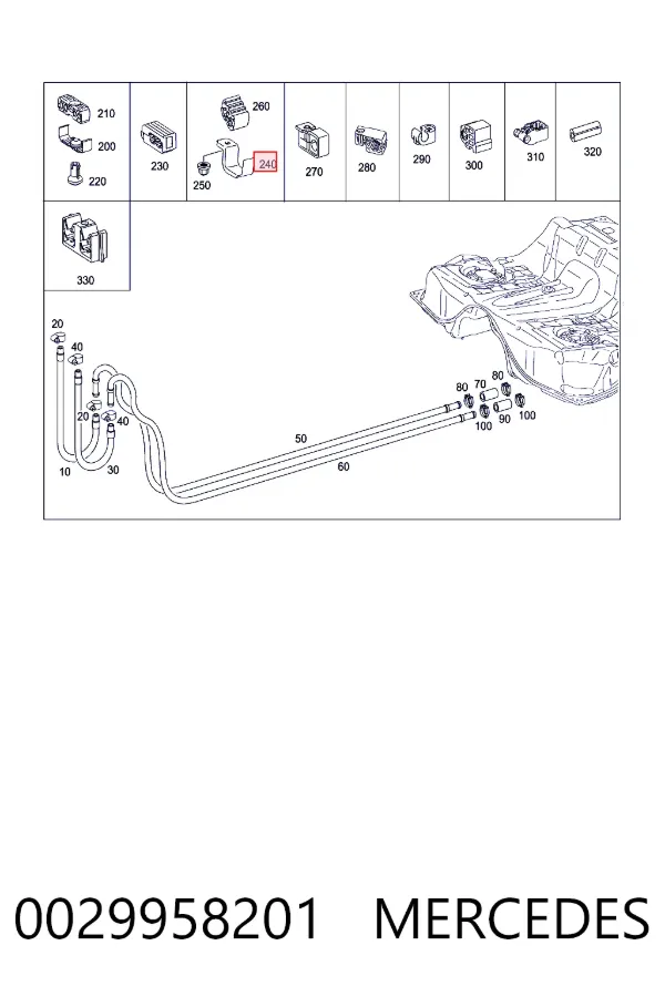  Mercedes A0029958201
