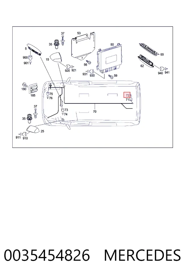  A0035454826 Mercedes