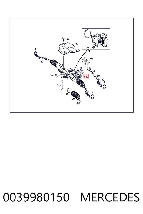  Mercedes A0039980150