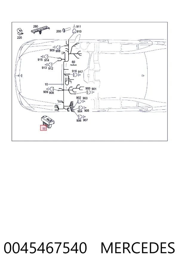  0045467540 Mercedes