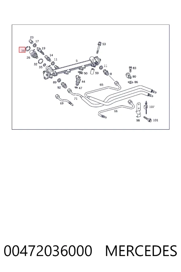 N000472036000 Mercedes 